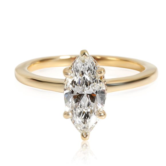 Ritani Handbags - Ritani Marquise Diamond Engagement Ring in 18k Yellow Gold I VVS2 1.38 CTW
